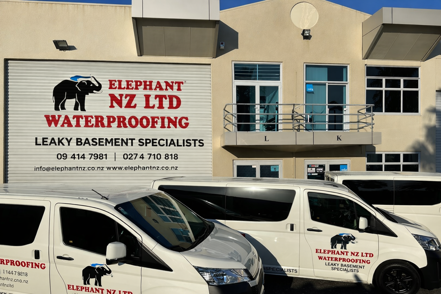 Elephant NZ Casali torch-on waterproofing installation