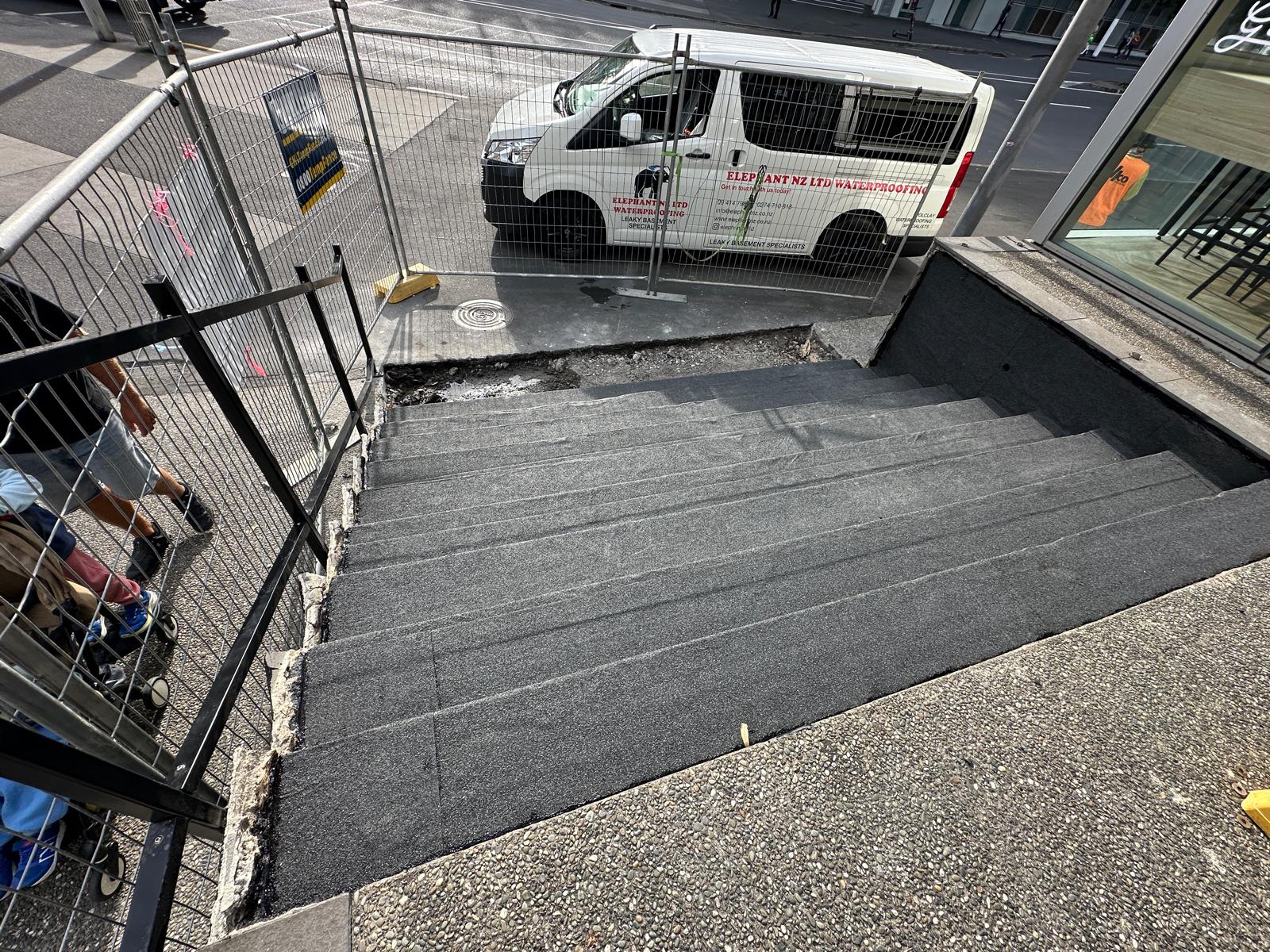 Two-layer torch-on waterproofing system
