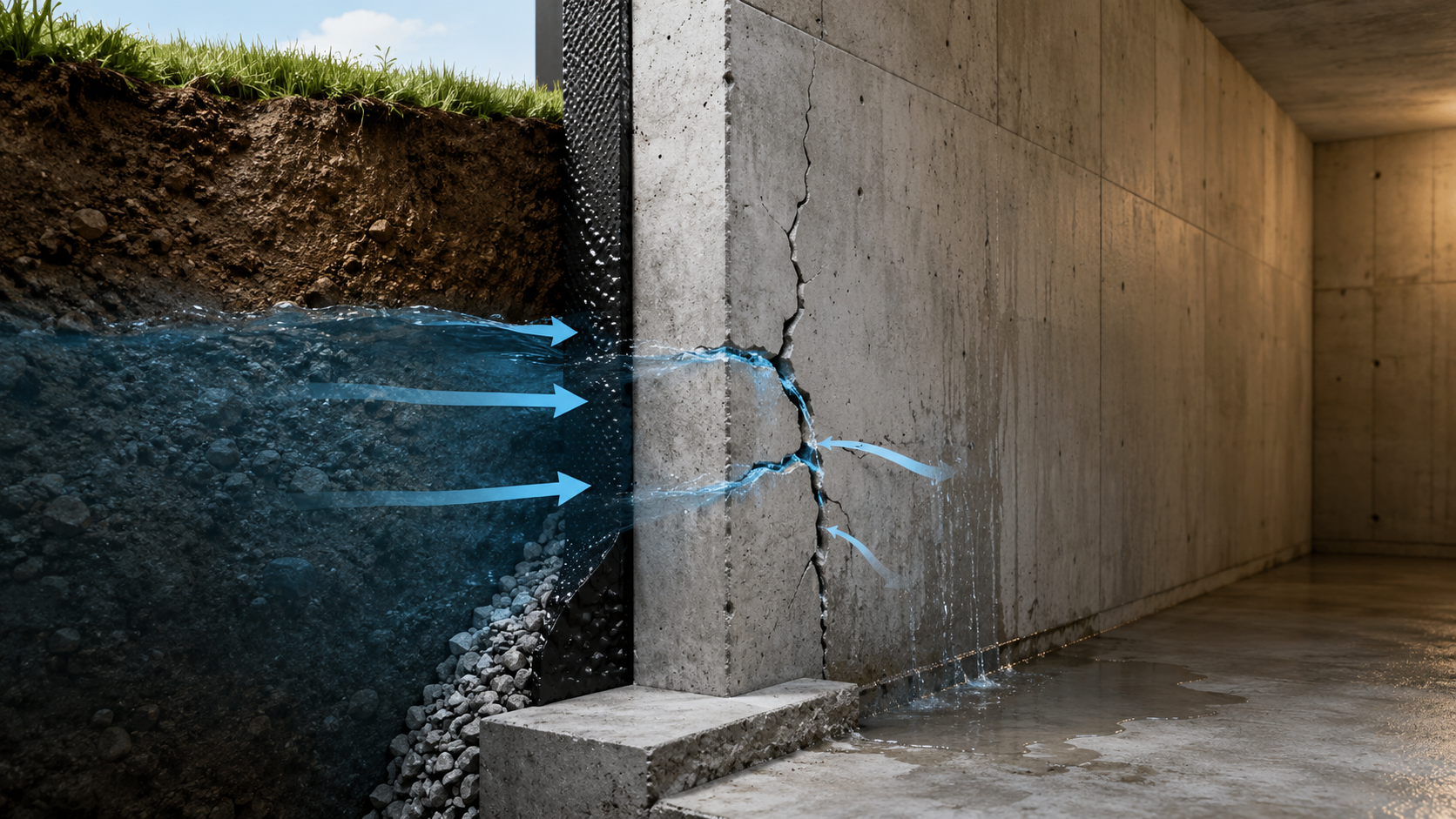 Basement crack repair Auckland